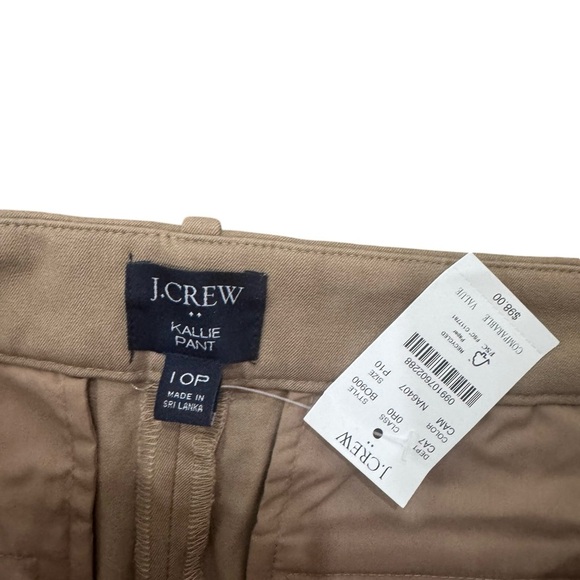 NWT J.Crew Factory Kallie Khaki Pants - Picture 4 of 4